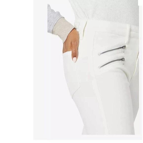 PAIGE Mid Rise Edgemont straight jeans gold coast -31 - Picture 4 of 7